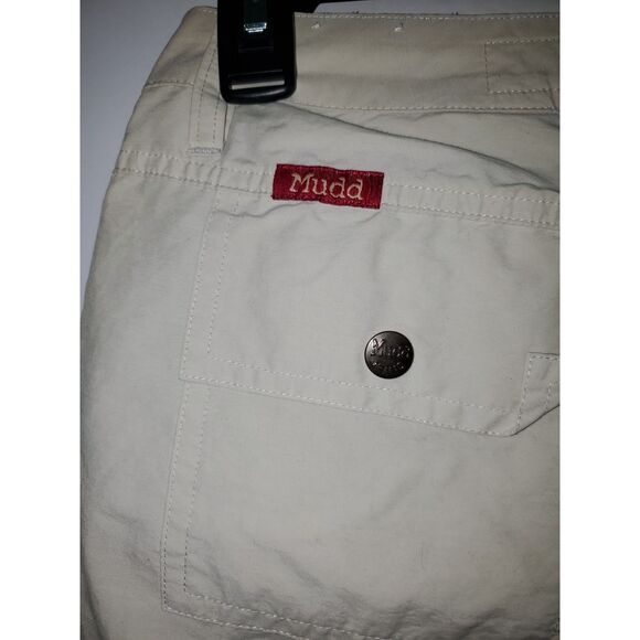 Mudd Jeans Women's Light Weight Khaki Boho Cargo Adventure Drawstring Size 3 - Picture 9 of 12